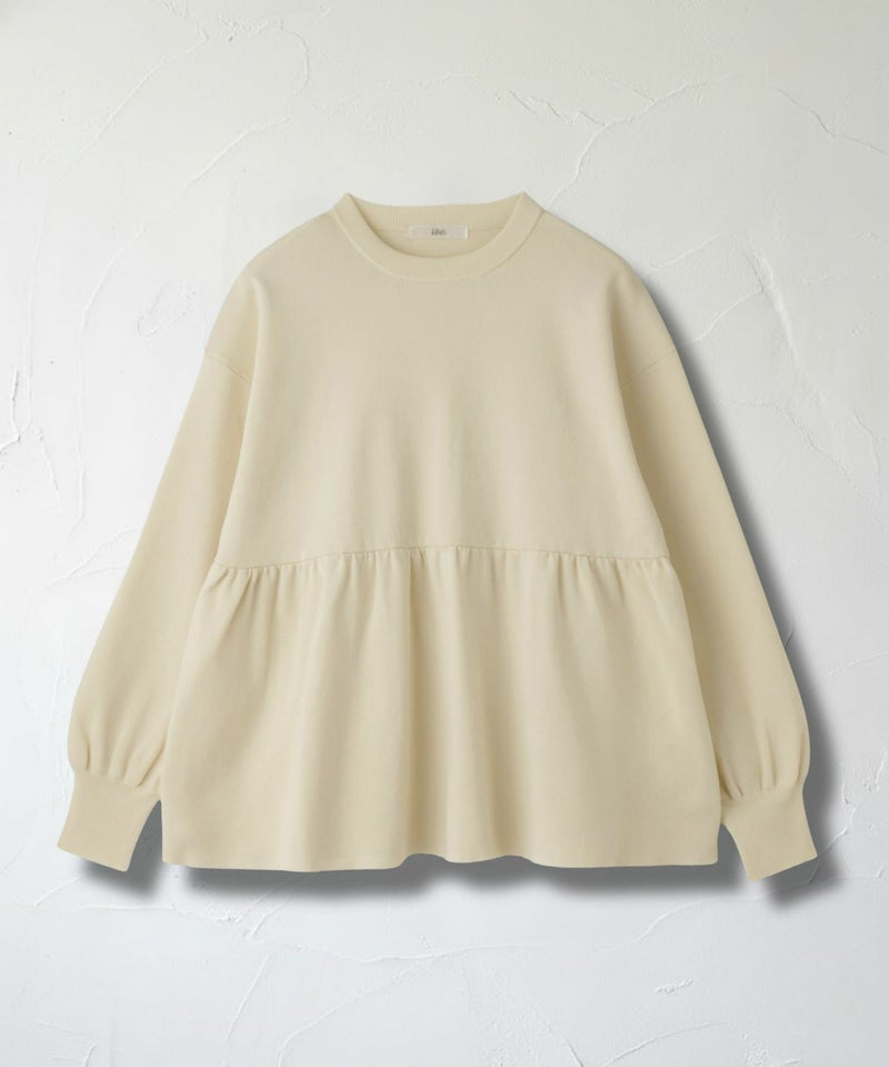 Idnes スポンディッシュペプラムプルオーバー レディース メール便 対応商品商品画像-18