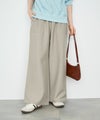 Idnes  デニムライクイージーワイドパンツ レディース商品サムネイル-3
