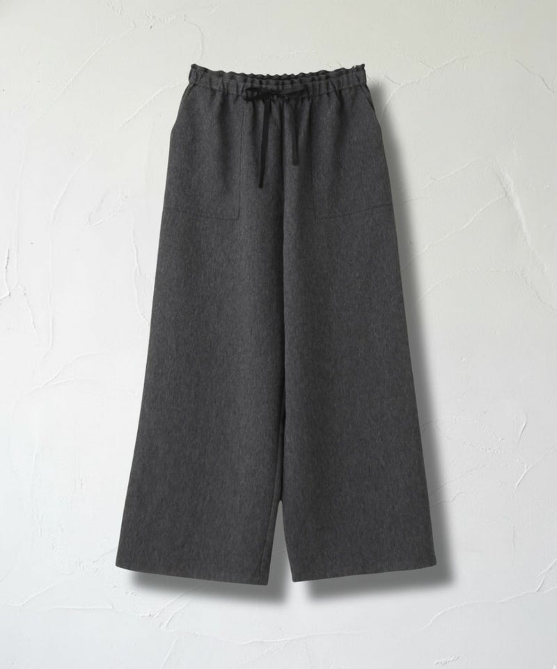 Idnes  デニムライクイージーワイドパンツ レディース商品画像-12