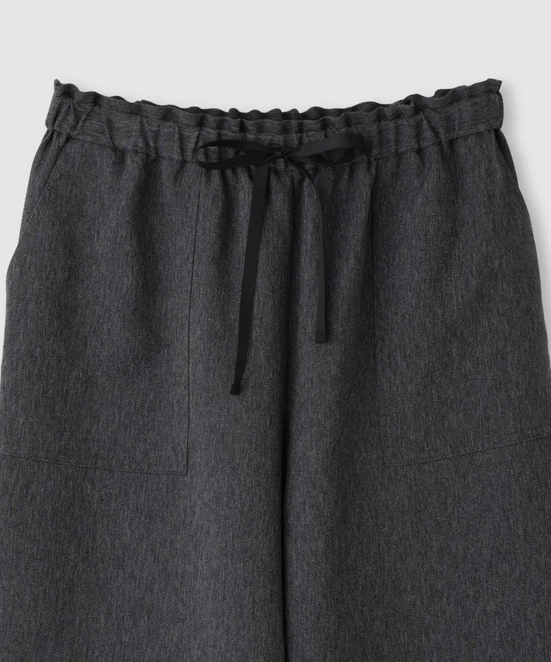 Idnes  デニムライクイージーワイドパンツ レディース商品画像-16