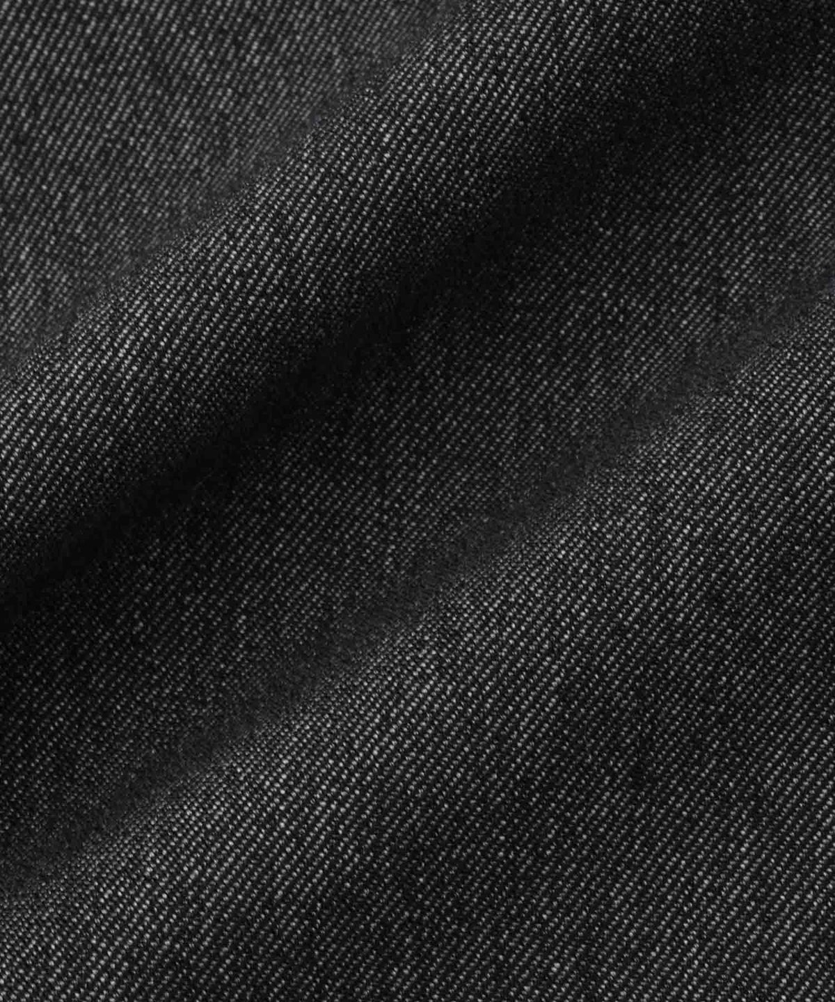 Idnes デニムライクイージーワイドパンツ レディース