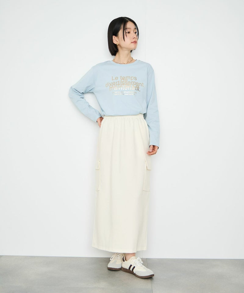 Idnes  ダンボールカーゴスカート レディース商品画像-4