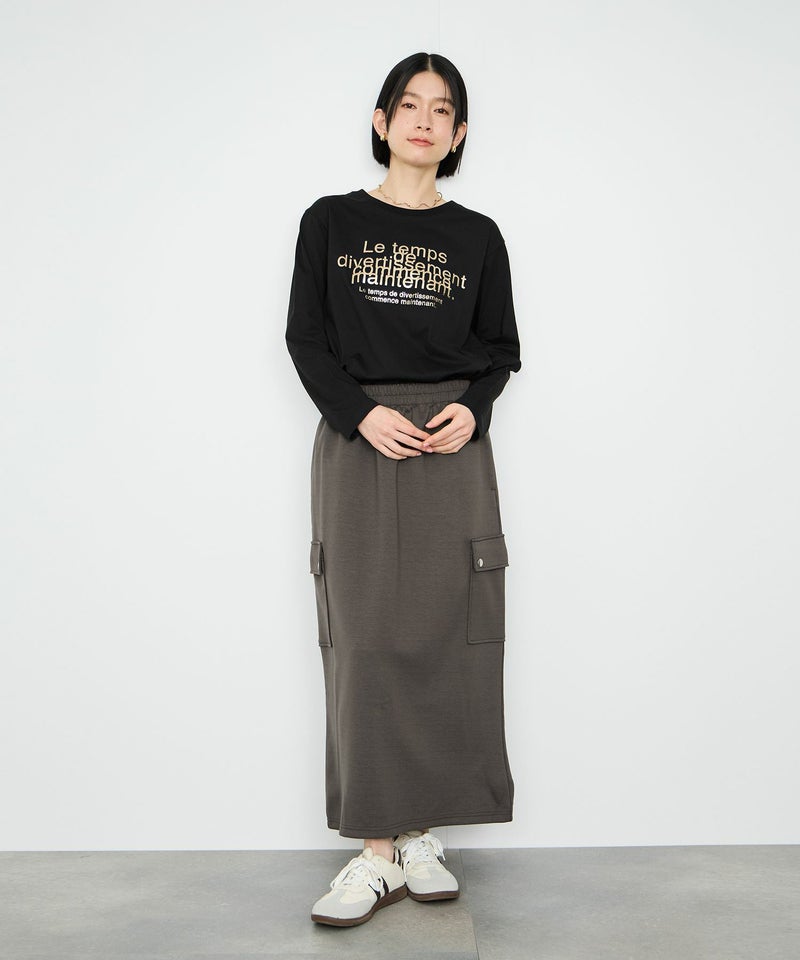 Idnes ダンボールカーゴスカート レディース商品画像-9