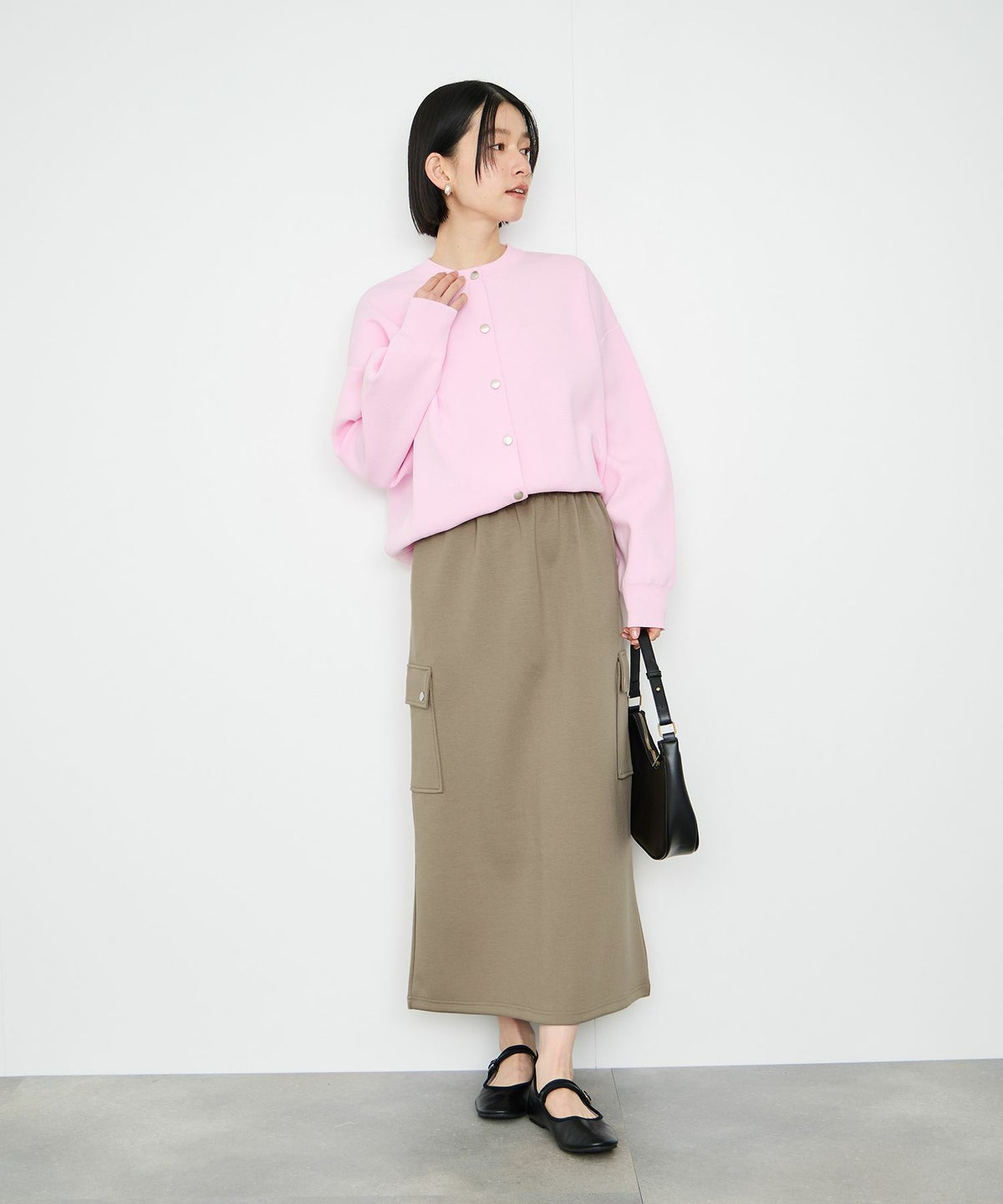 Idnes ダンボールカーゴスカート レディース