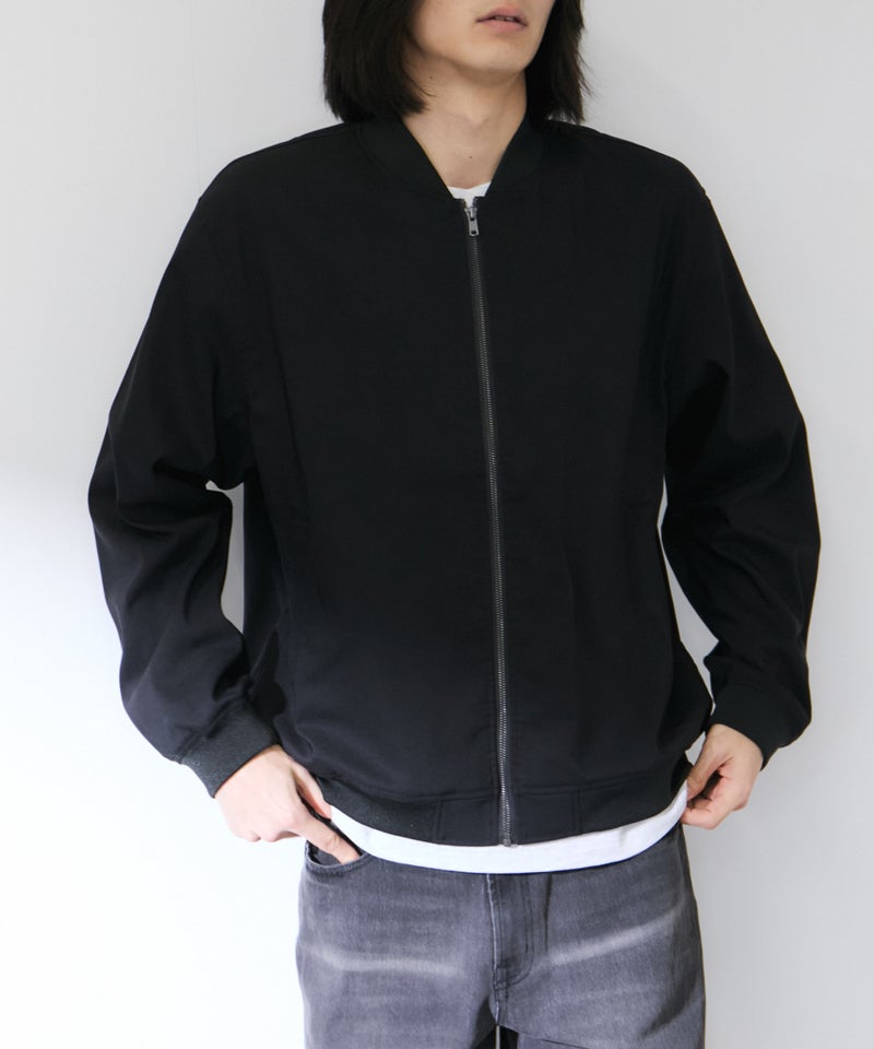 Real Standard マイラク ストレッチツイル リブジャケット 快適ストレッチ 抗菌防臭機能 メンズ商品画像-5