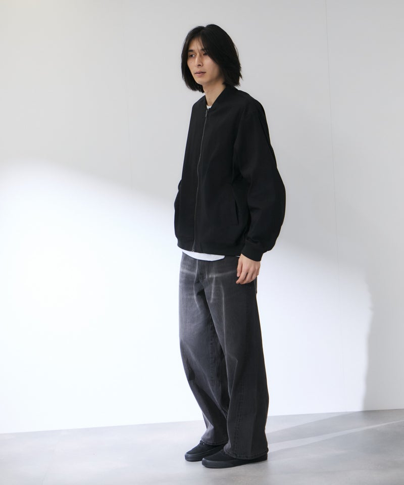 Real Standard マイラク ストレッチツイル リブジャケット 快適ストレッチ 抗菌防臭機能 メンズ商品画像-7