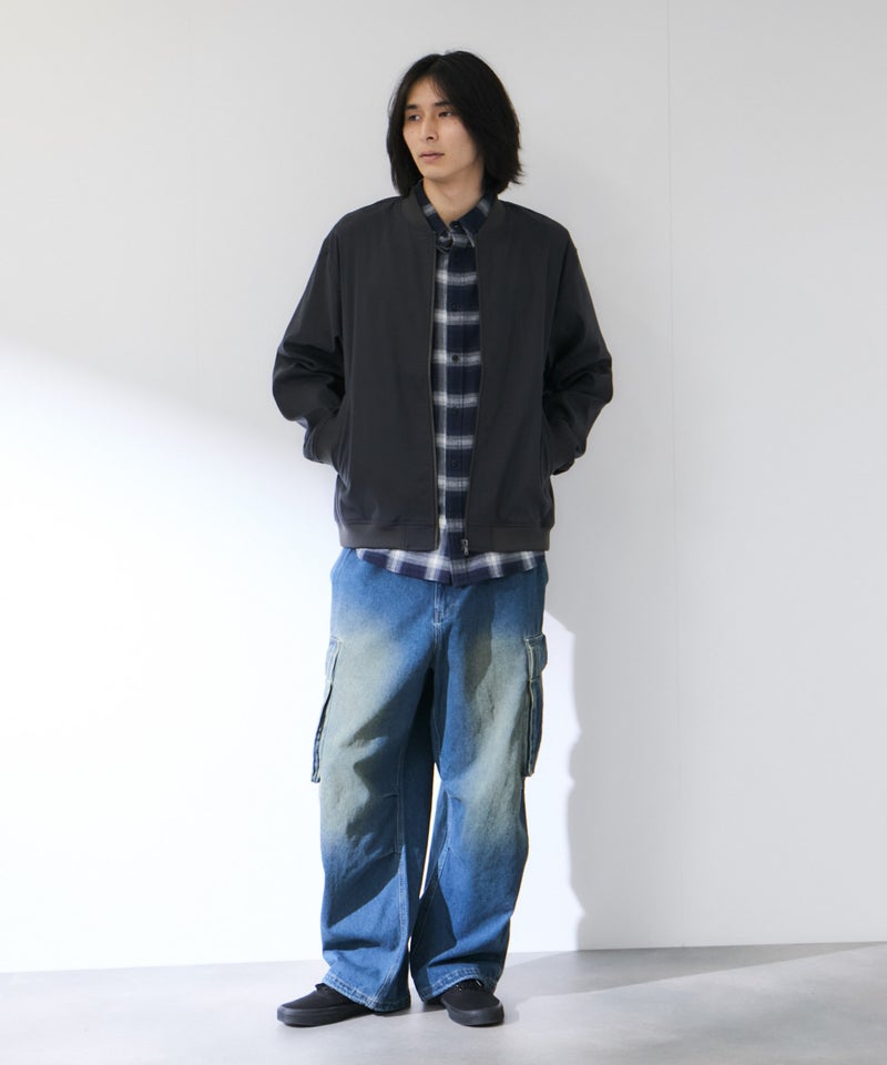 Real Standard マイラク ストレッチツイル リブジャケット 快適ストレッチ 抗菌防臭機能 メンズ商品画像-10