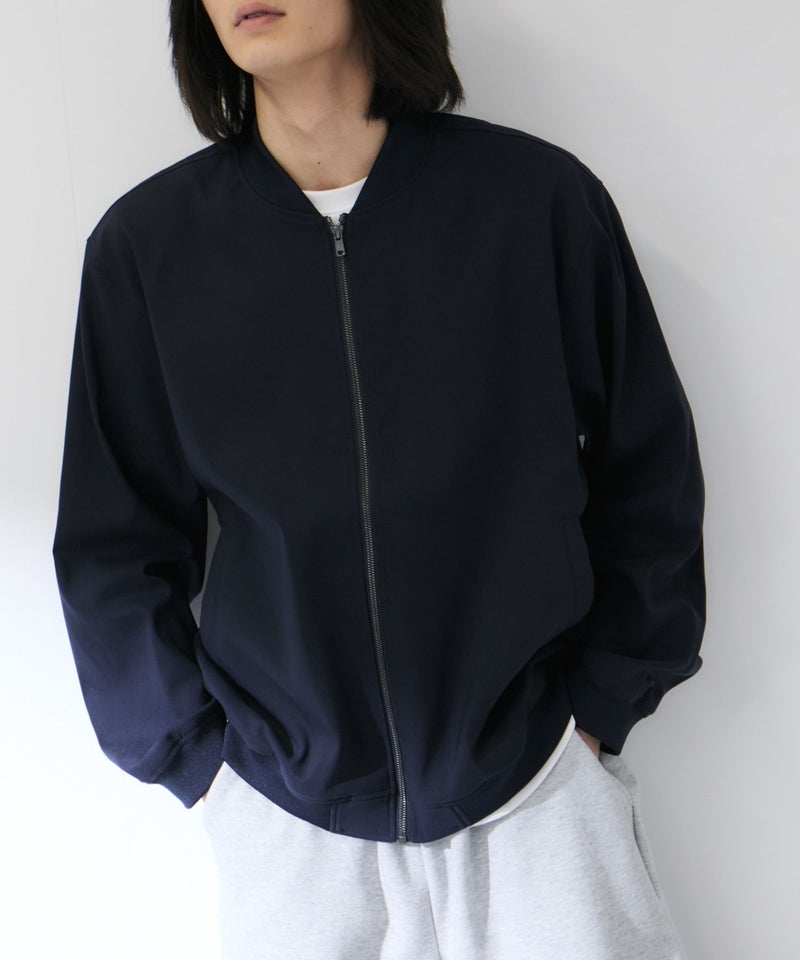 Real Standard  マイラク ストレッチツイル リブジャケット 快適ストレッチ 抗菌防臭機能 メンズ商品画像-12