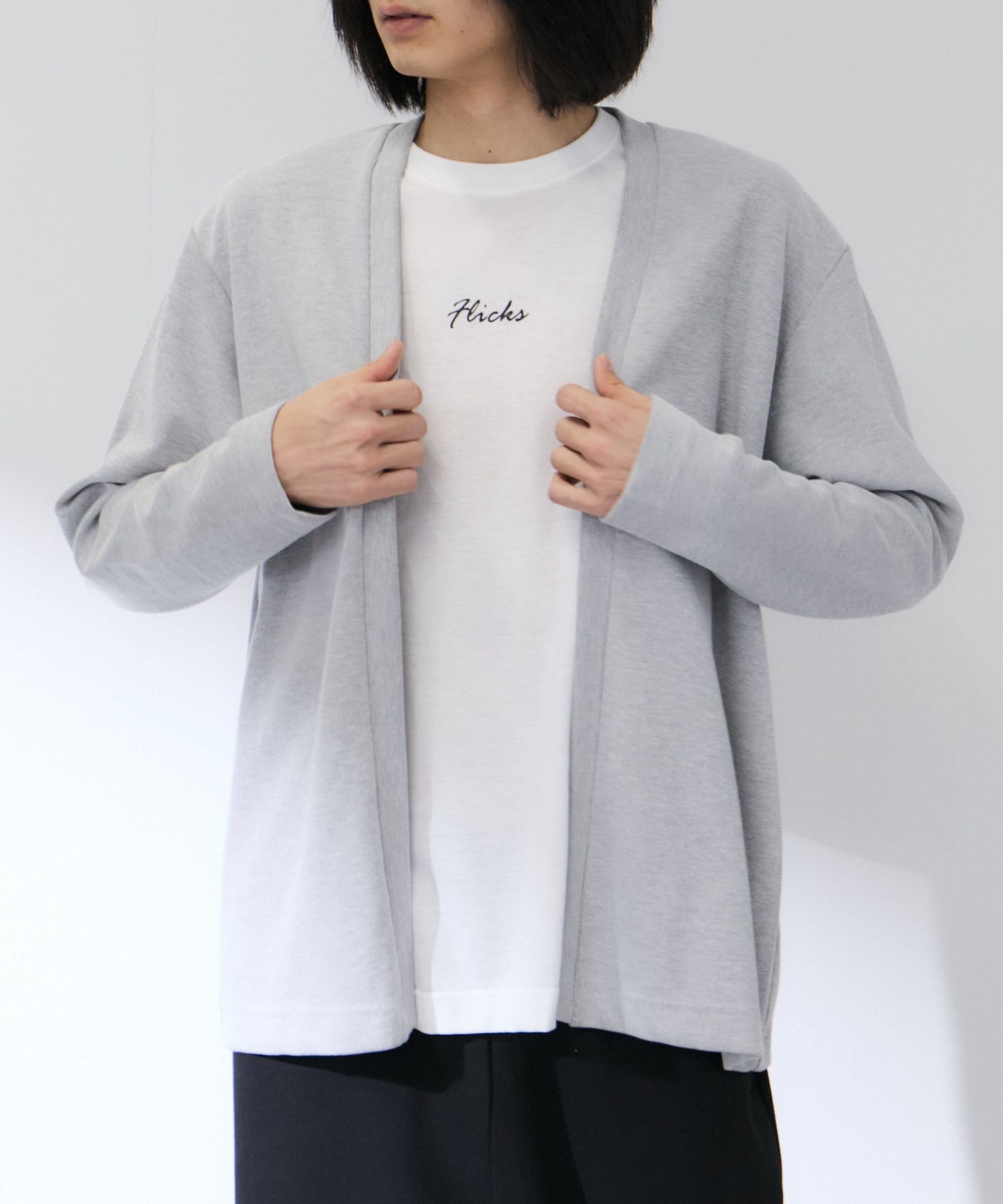 Real Standard カノコ着流しカーディガンアンサンブル メンズ