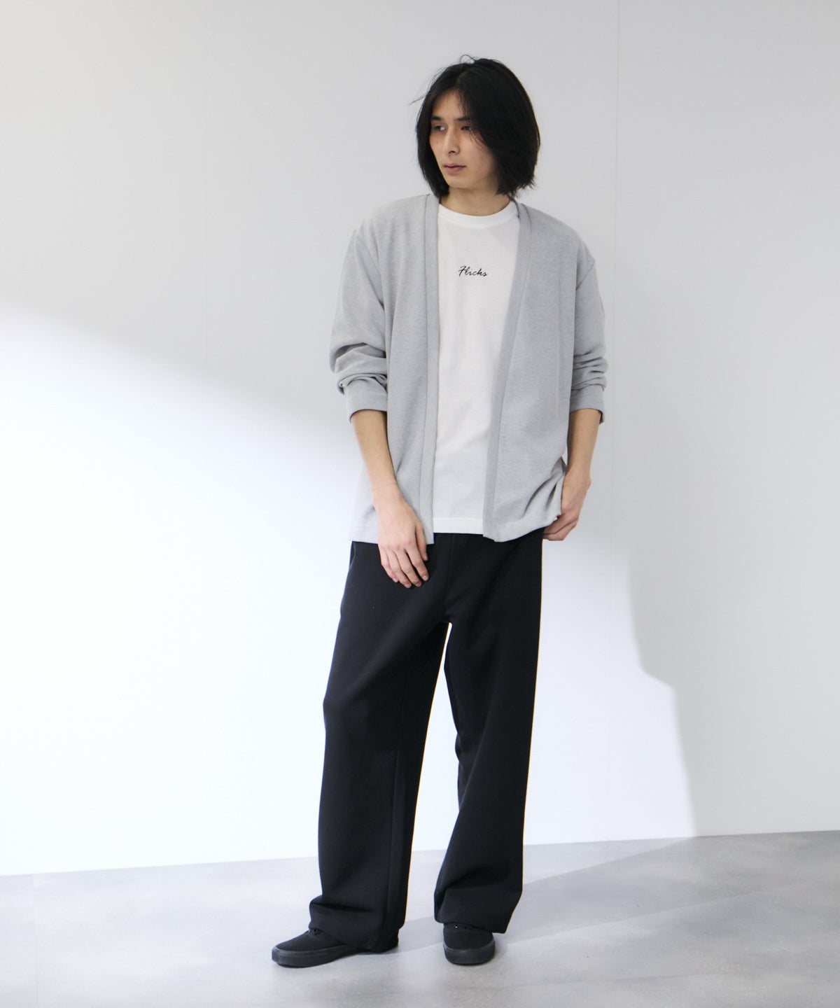 Real Standard カノコ着流しカーディガンアンサンブル メンズ