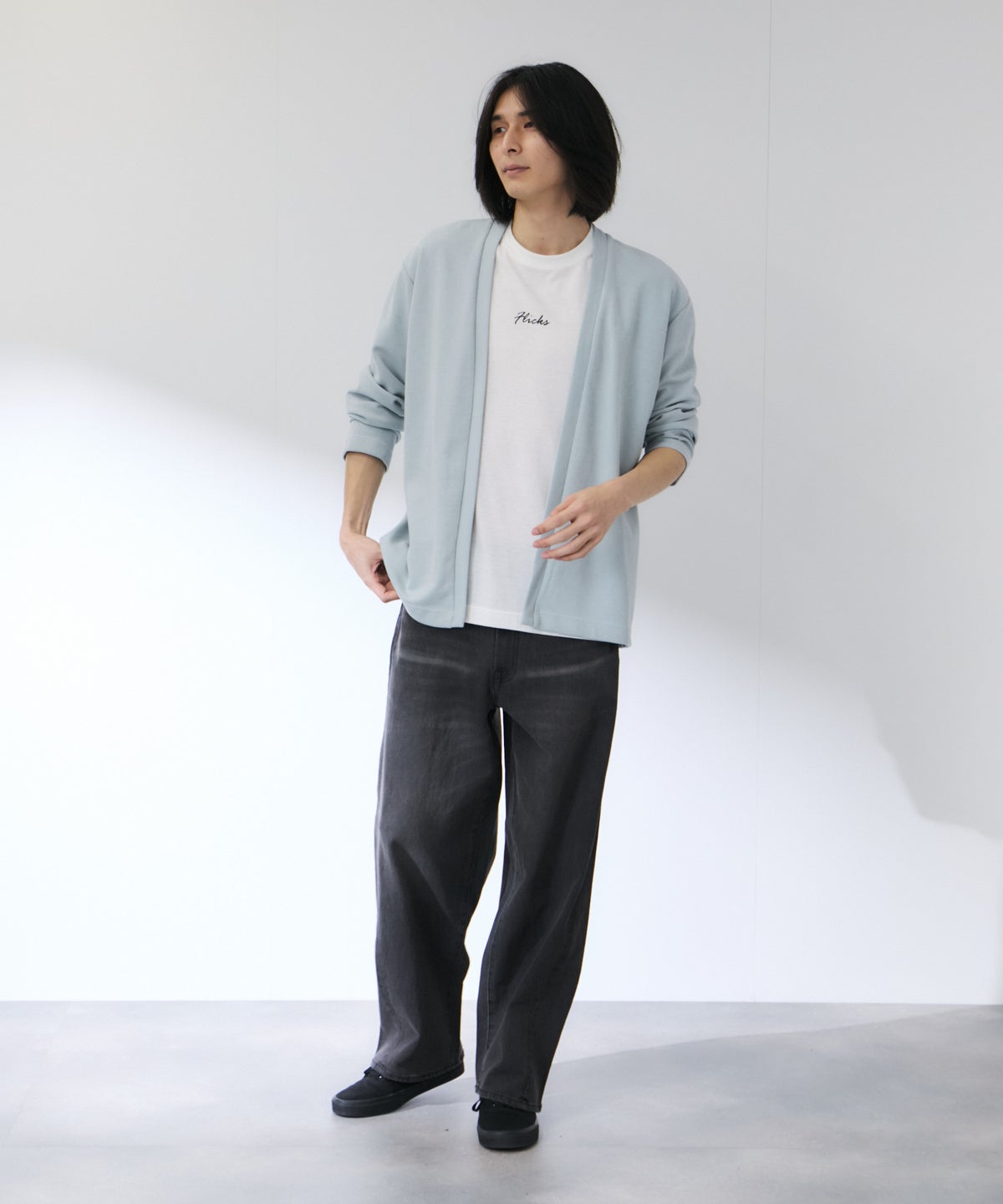 Real Standard カノコ着流しカーディガンアンサンブル メンズ