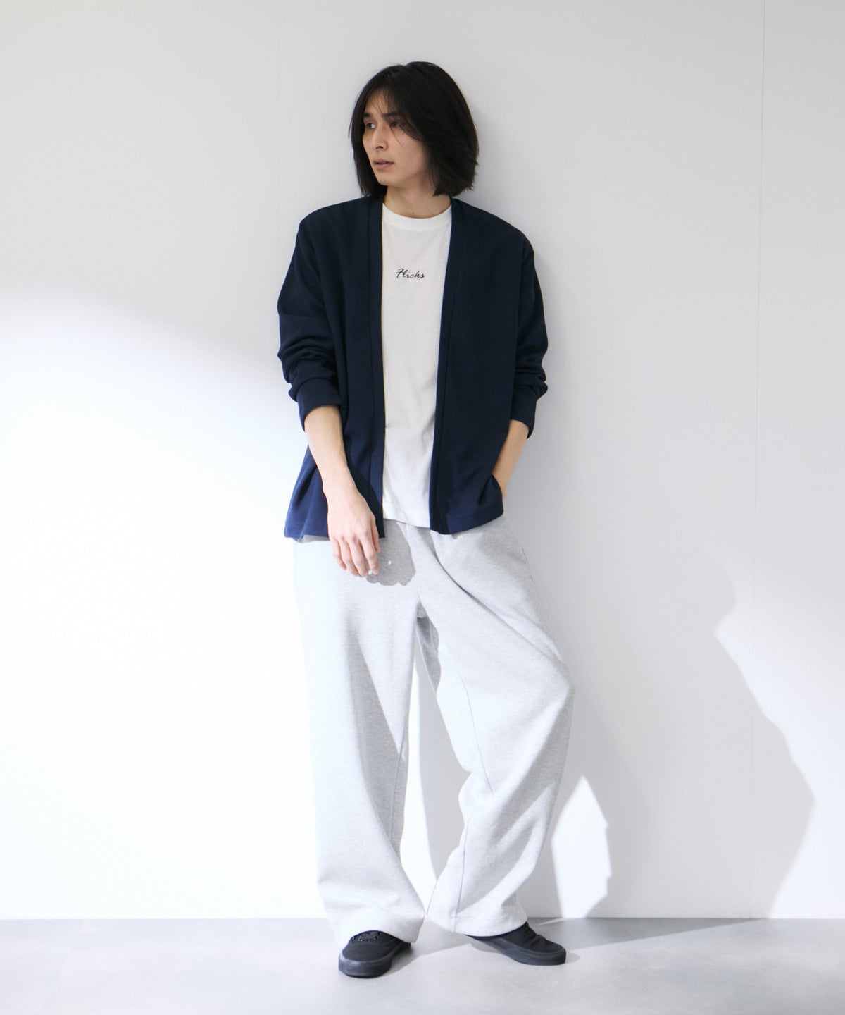 Real Standard カノコ着流しカーディガンアンサンブル メンズ