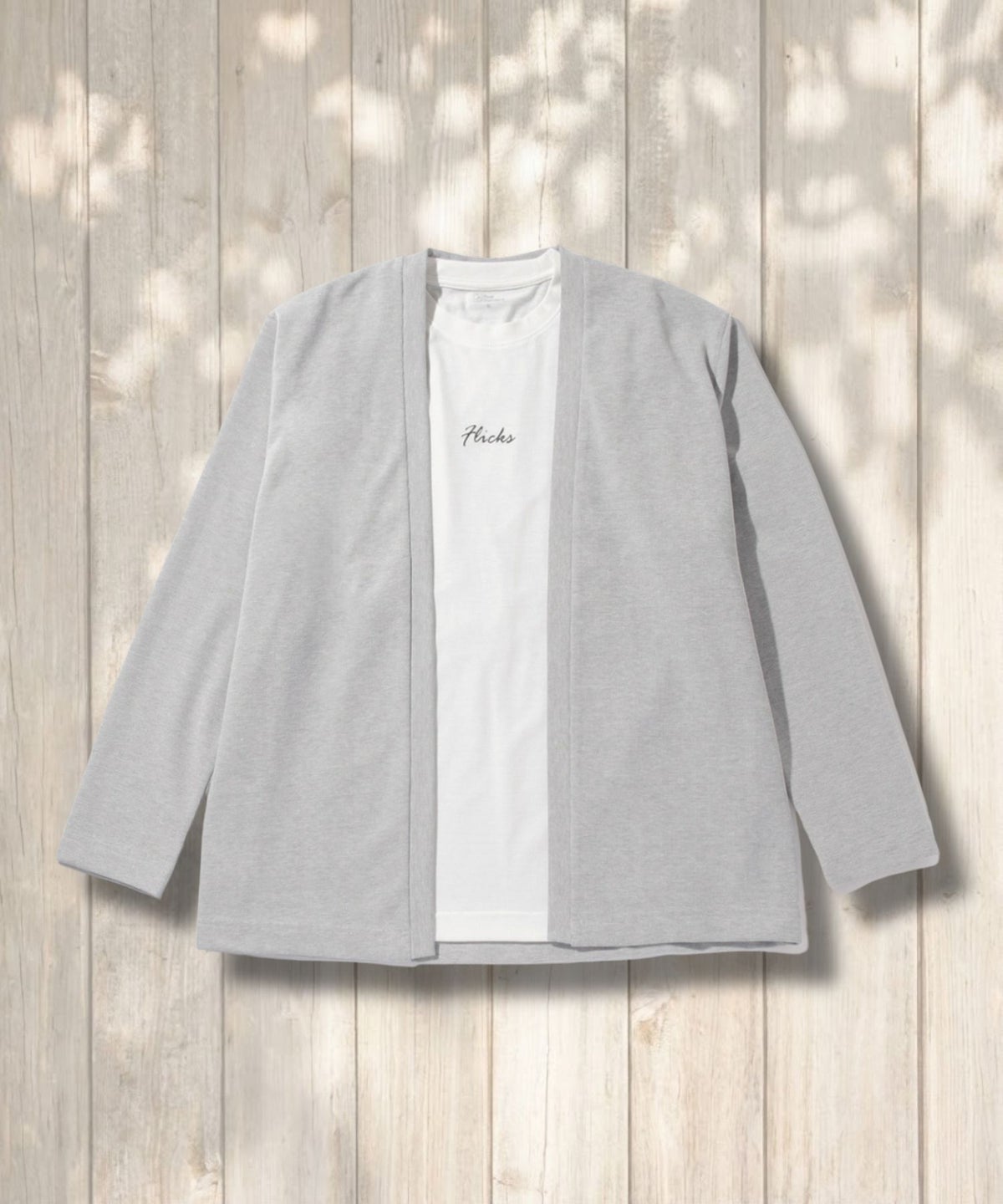 Real Standard カノコ着流しカーディガンアンサンブル メンズ