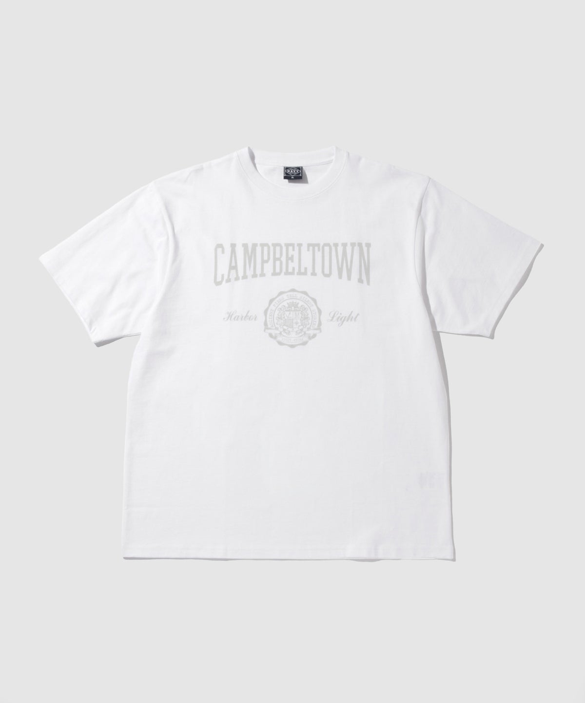 NAVY プリント半袖Tシャツ BCIコットン リラックスフィット メンズ メール便 対応商品