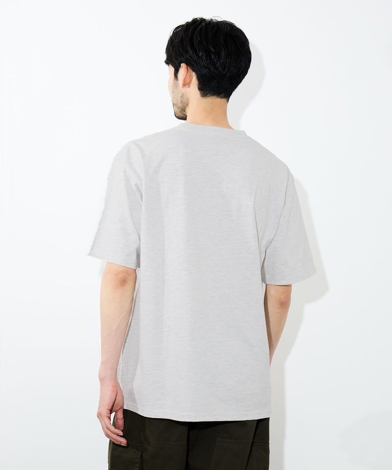 [期間限定価格]NAVY  プリント半袖Tシャツ BCIコットン リラックスフィット メンズ メール便 対応商品商品画像-7