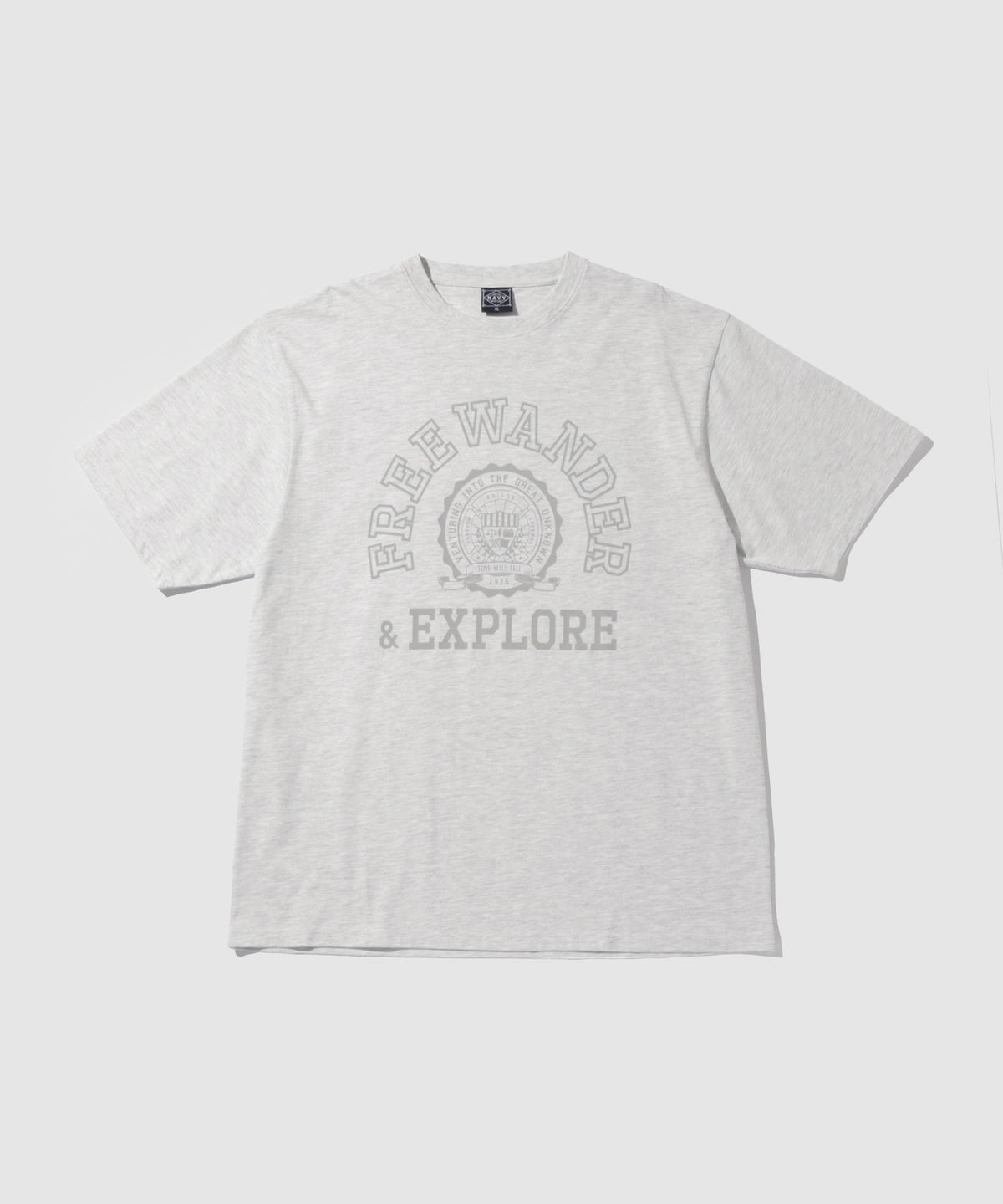 NAVY プリント半袖Tシャツ BCIコットン リラックスフィット メンズ メール便 対応商品