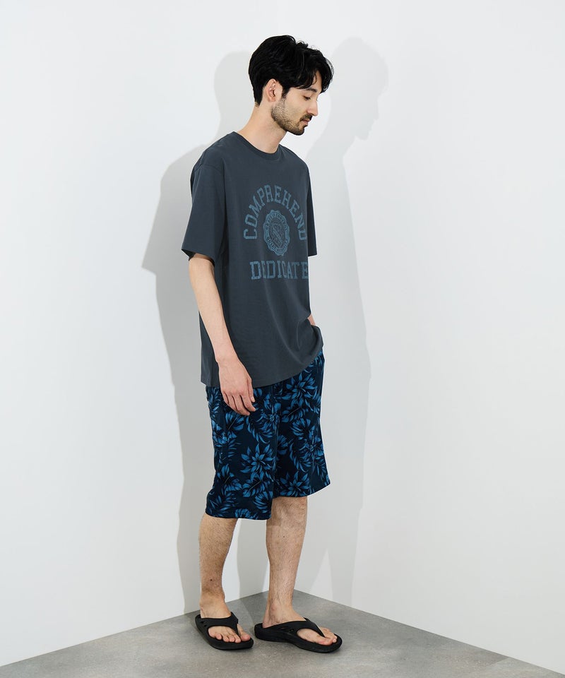 [期間限定価格]NAVY  プリント半袖Tシャツ BCIコットン リラックスフィット メンズ メール便 対応商品商品画像-22