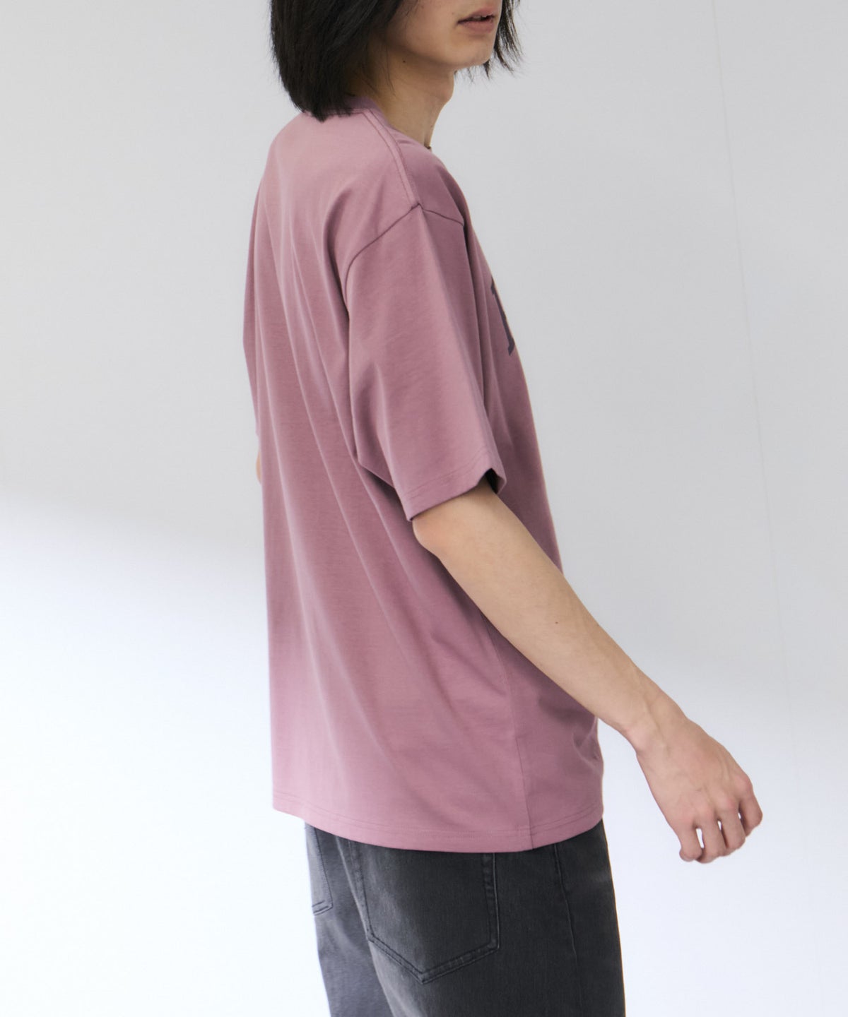 NAVY プリント半袖Tシャツ BCIコットン リラックスフィット メンズ メール便 対応商品