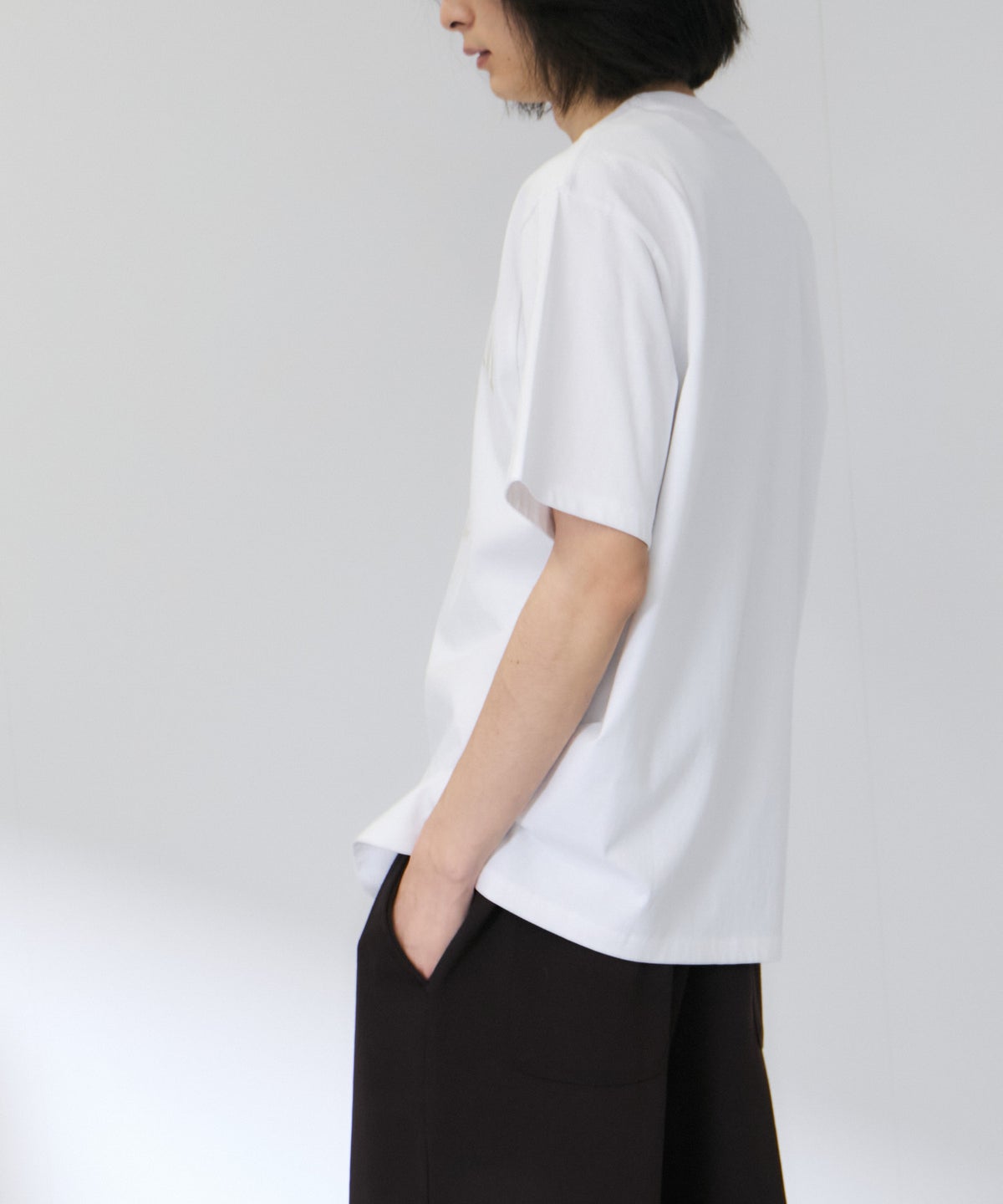 NAVY プリント半袖Tシャツ BCIコットン リラックスフィット メンズ メール便 対応商品