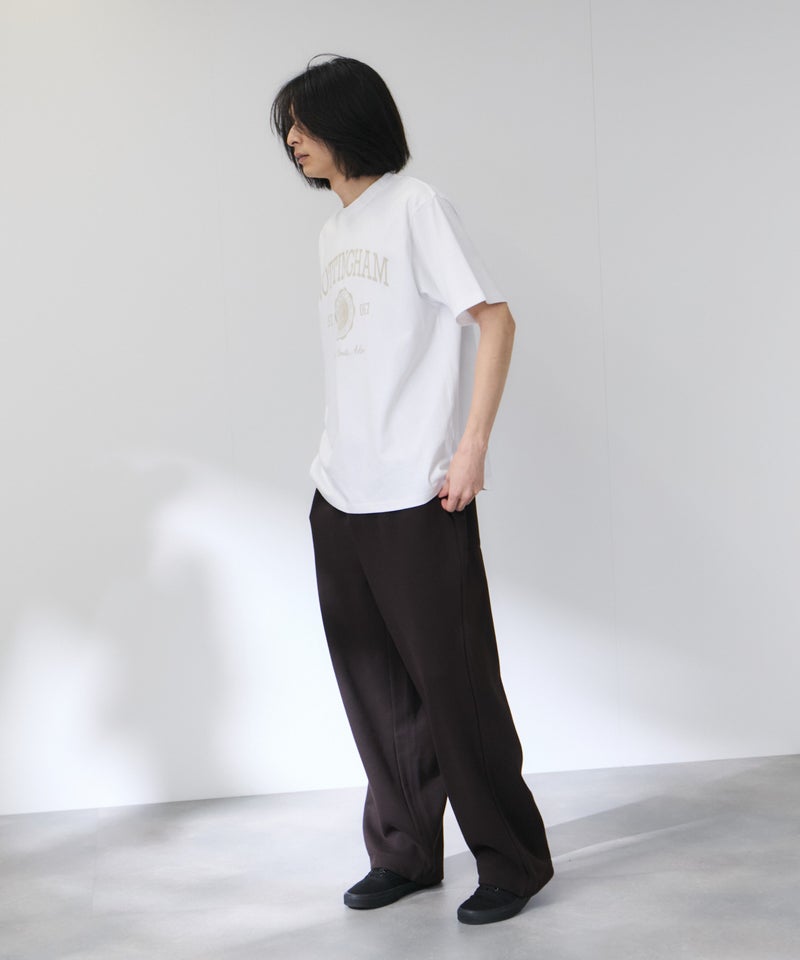 NAVY  プリント半袖Tシャツ BCIコットン リラックスフィット メンズ メール便 対応商品商品画像-6