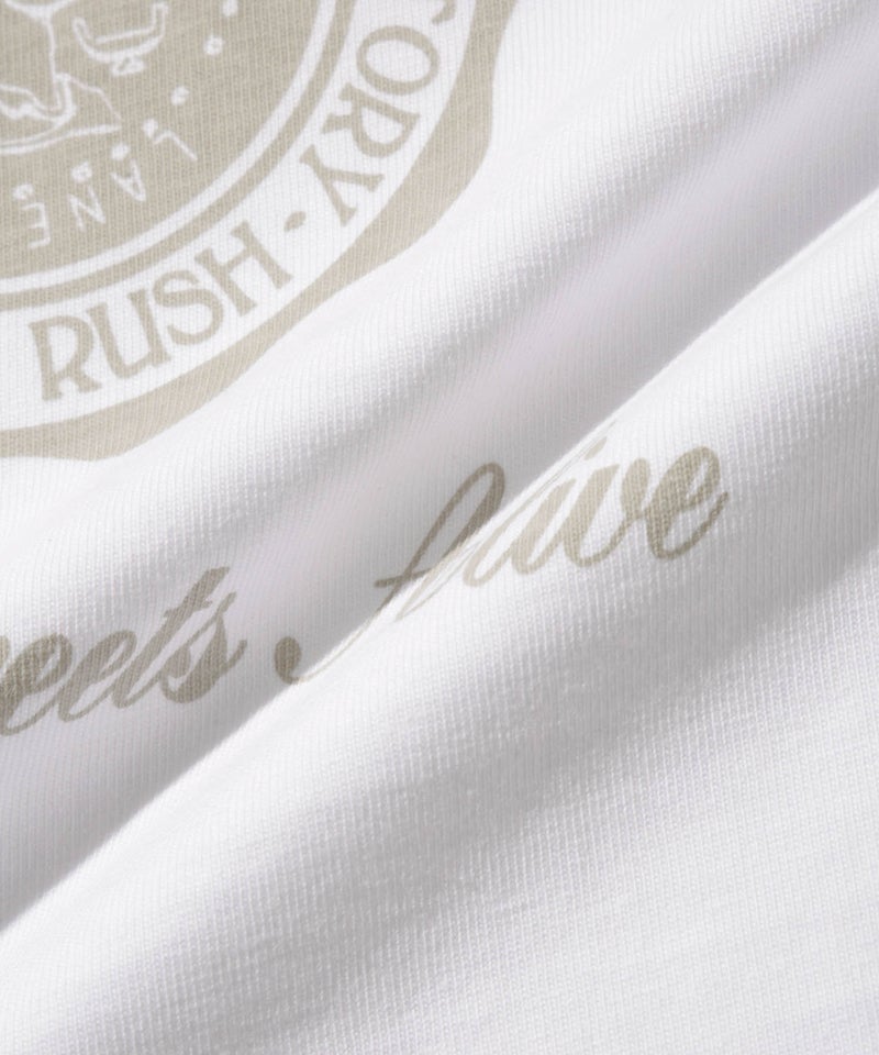 NAVY プリント半袖Tシャツ BCIコットン リラックスフィット メンズ メール便 対応商品商品画像-7