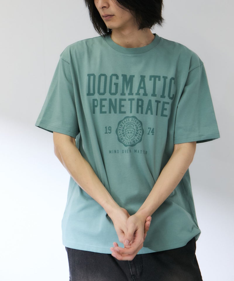 NAVY プリント半袖Tシャツ BCIコットン リラックスフィット メンズ メール便 対応商品商品画像-8