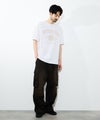 [期間限定価格]NAVY  プリント半袖Tシャツ BCIコットン リラックスフィット メンズ メール便 対応商品商品サムネイル-8