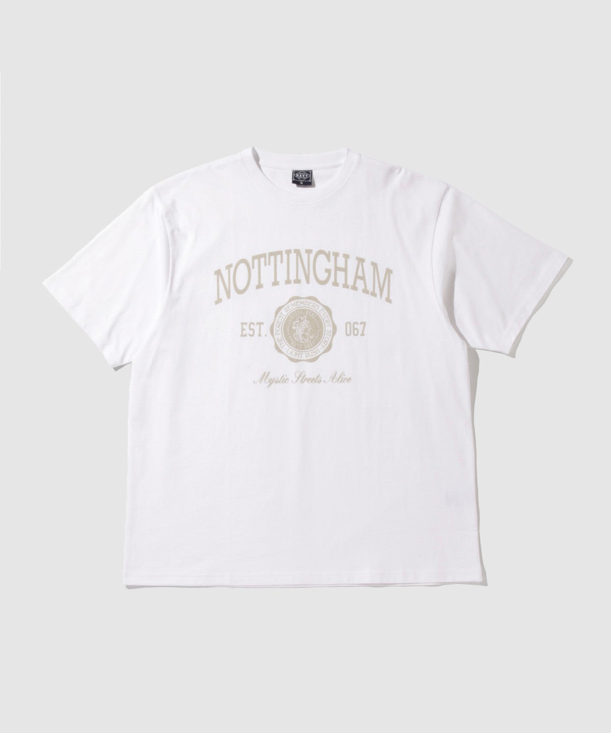 NAVY プリント半袖Tシャツ BCIコットン リラックスフィット メンズ メール便 対応商品