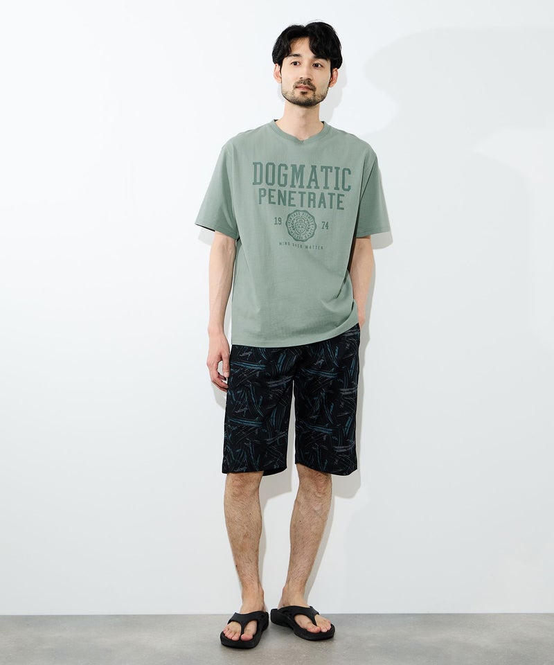 [期間限定価格]NAVY  プリント半袖Tシャツ BCIコットン リラックスフィット メンズ メール便 対応商品商品画像-16