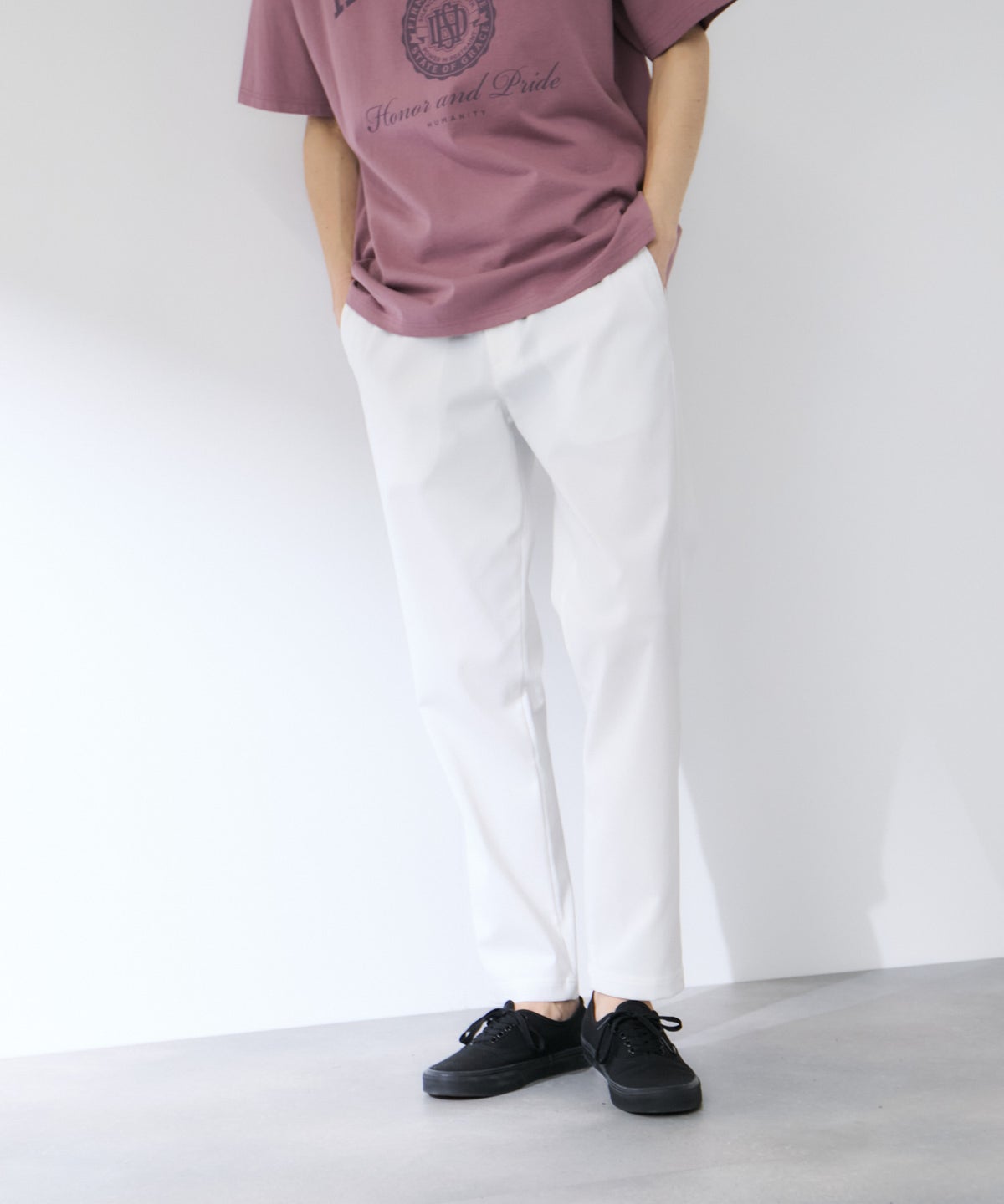 Real Standard マイラク テーパードパンツ メンズ