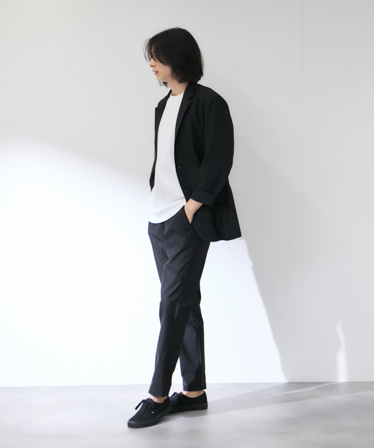 Real Standard マイラク テーパードパンツ メンズ