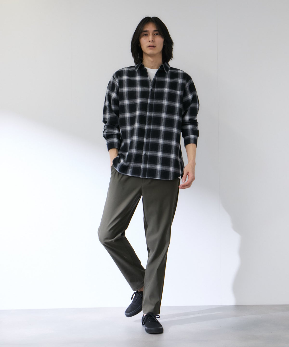 Real Standard マイラク テーパードパンツ メンズ