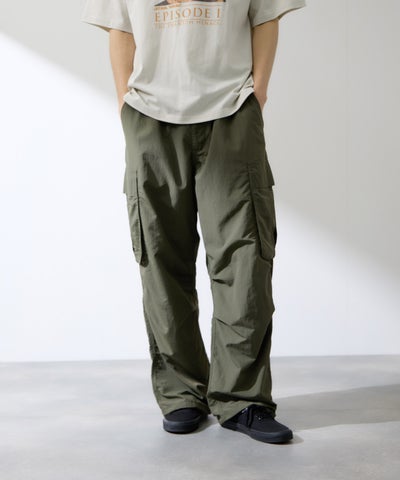 NAVY リップルカーゴパンツ メンズ