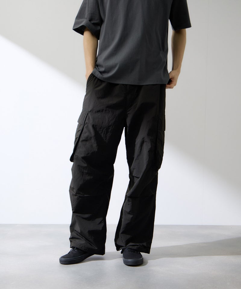 [期間限定価格]NAVY  リップストップカーゴパンツ メンズ商品画像-3