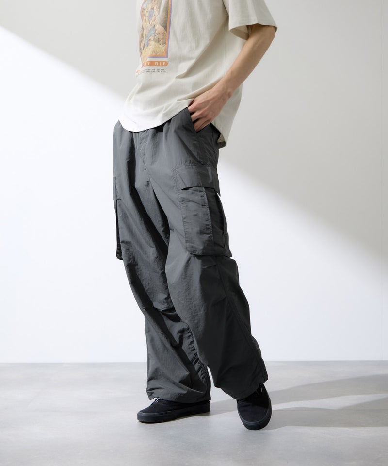 NAVY リップルカーゴパンツ メンズ商品画像-10