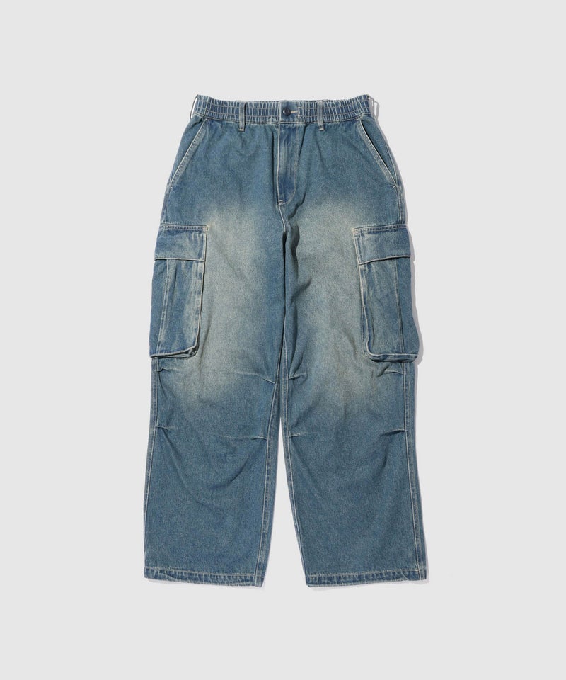 NAVY  デニムカーゴパンツ メンズ商品画像-2