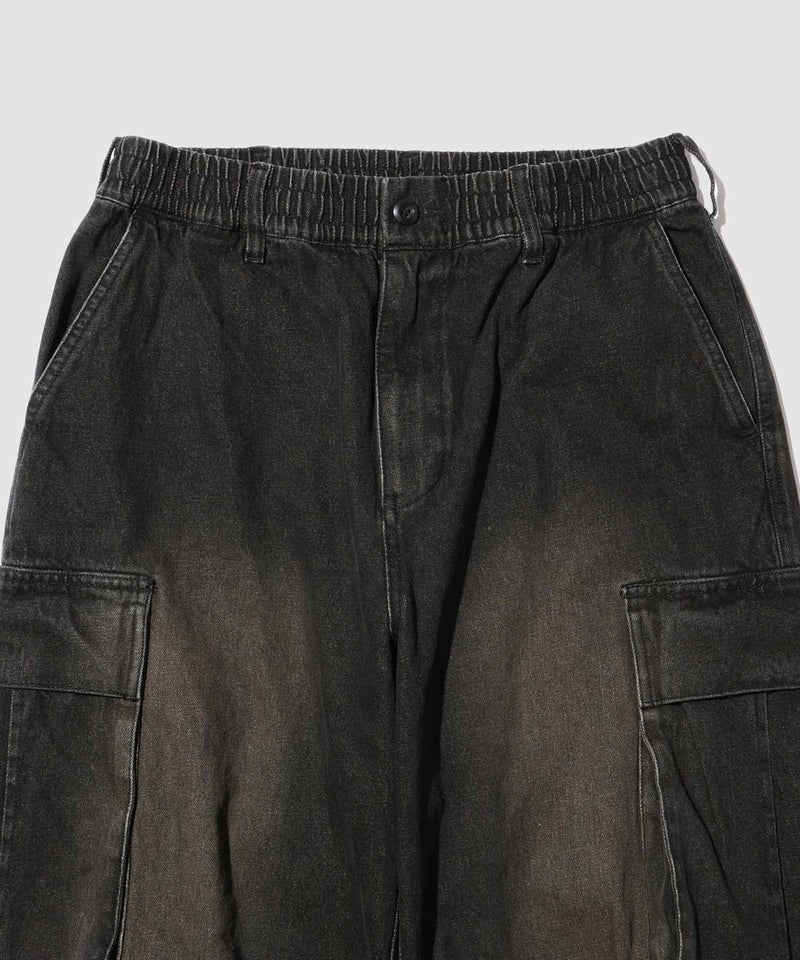 NAVY  デニムカーゴパンツ メンズ商品画像-4