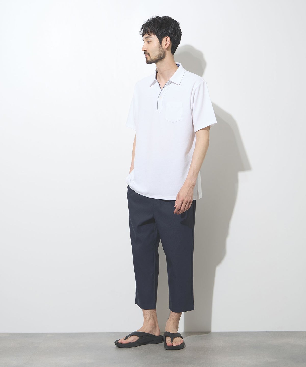 Real Standard マイラク クロップドパンツ メンズ