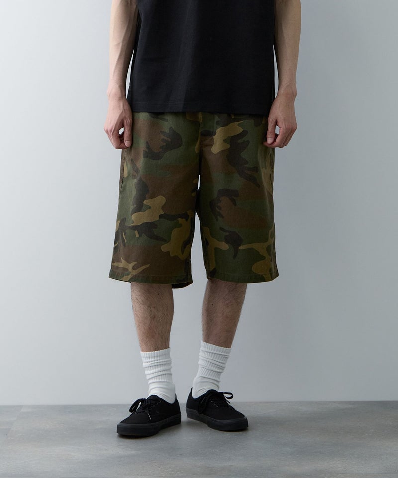 NAVY ワイドショートパンツ メンズ商品画像-3