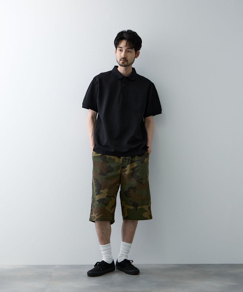 NAVY  ワイドショートパンツ メンズ商品画像-6