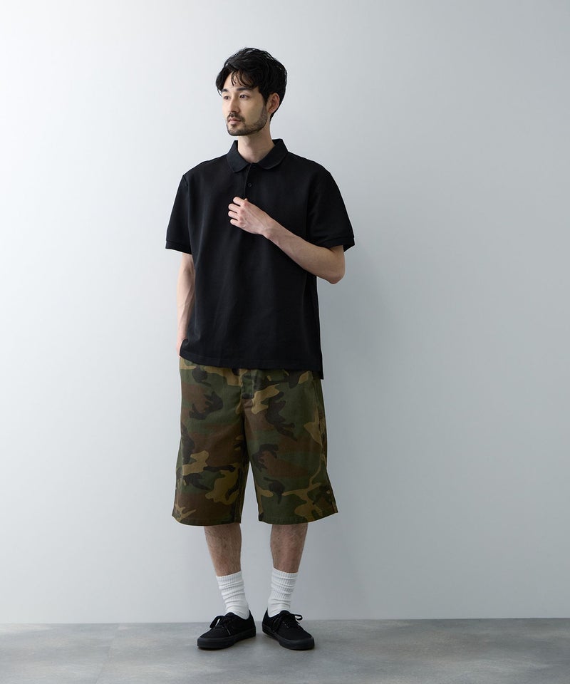 NAVY  ワイドショートパンツ メンズ商品画像-7