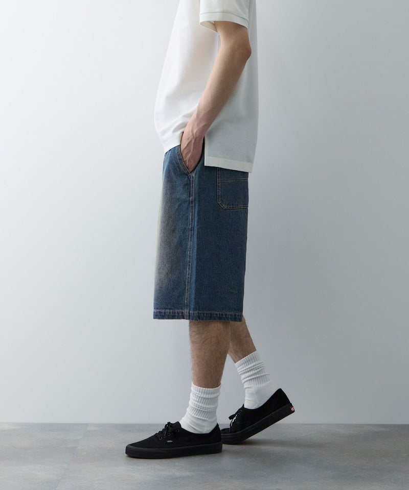NAVY  ワイドショートパンツ メンズ商品画像-8