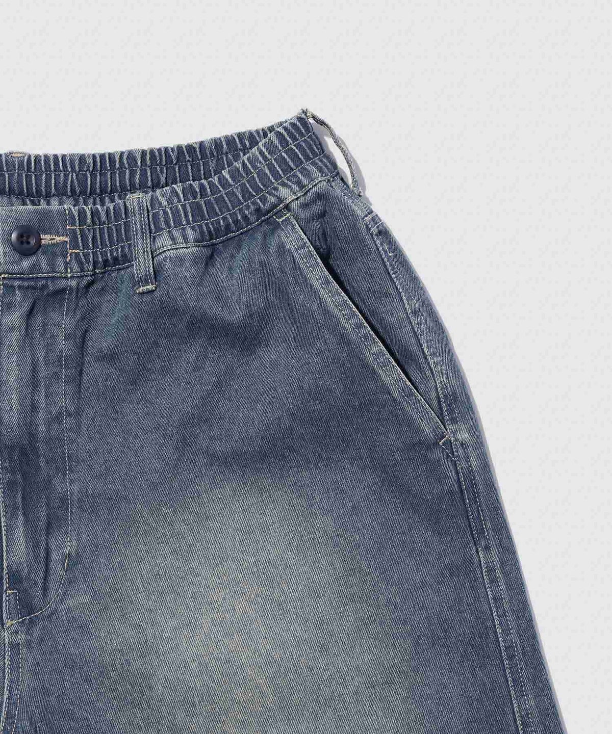 NAVY ワイドショートパンツ メンズ