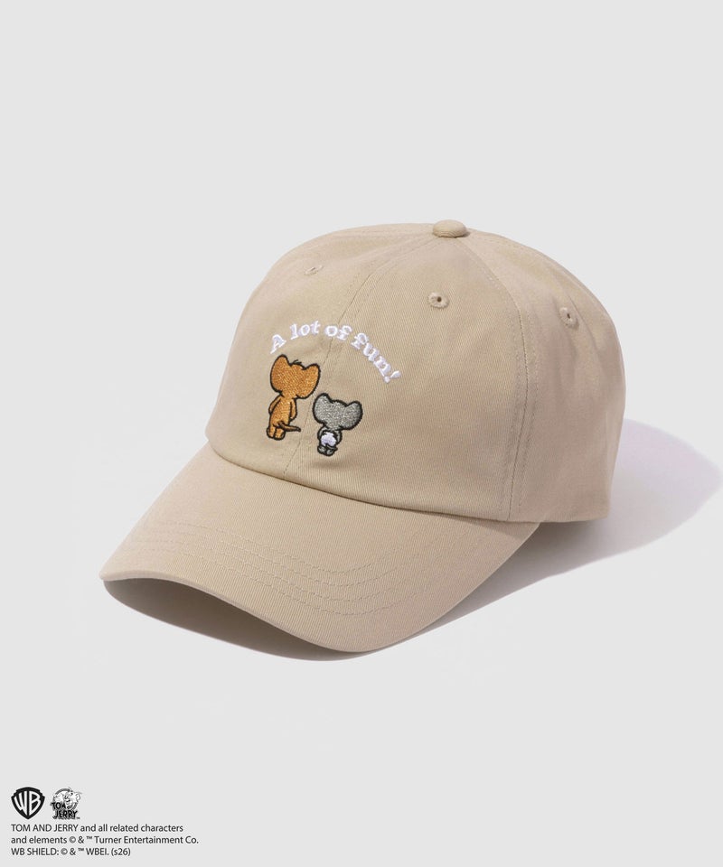 Tom and Jerry コットンツイル刺繍キャップ メンズ商品画像-1