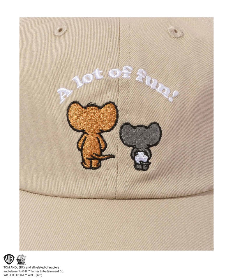 Tom and Jerry コットンツイル刺繍キャップ メンズ商品画像-6