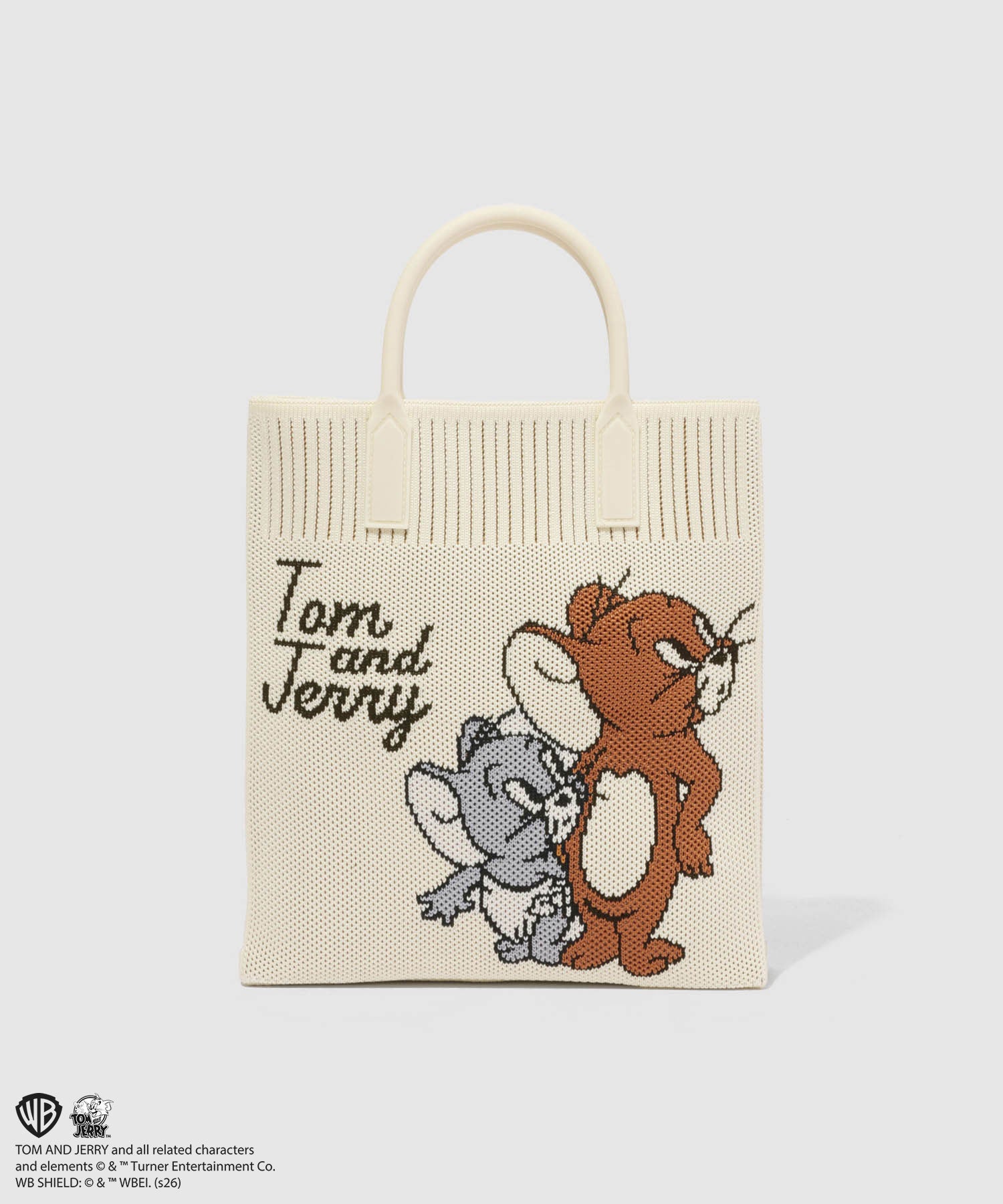 Tom and Jerry ニットショルダーバッグ