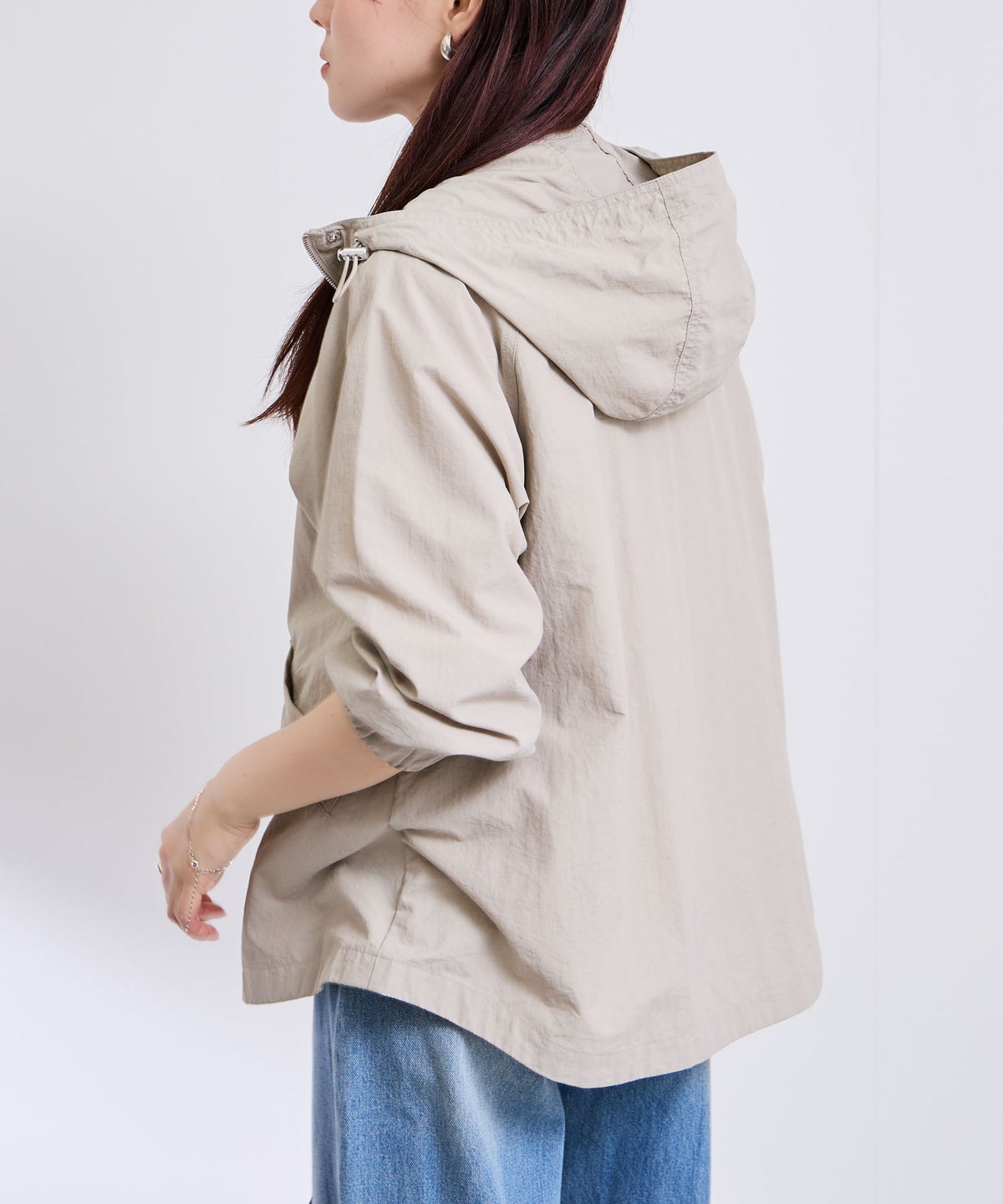 Free Nature ナイロンマウンテンパーカー レディース