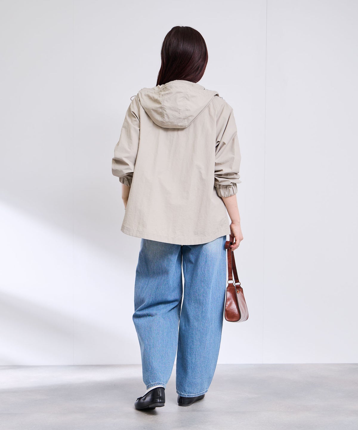 Free Nature ナイロンマウンテンパーカー レディース