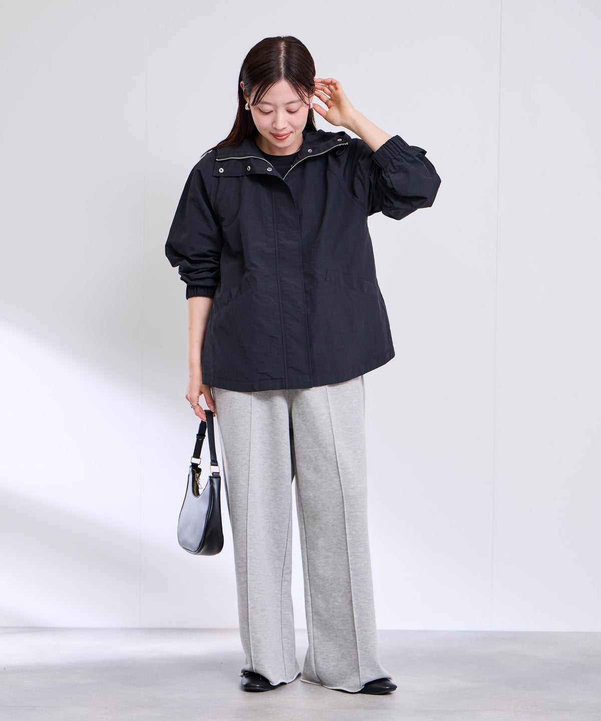 Free Nature ナイロンマウンテンパーカー レディース