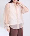 Free Nature  シアーシャツアンサンブル インナー付き レディース商品サムネイル-3